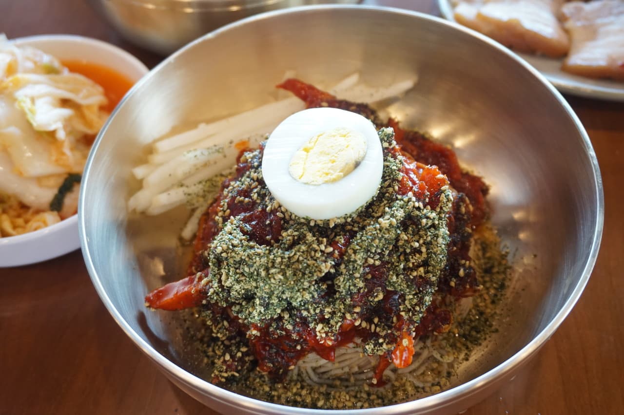 제주순메밀막국수
